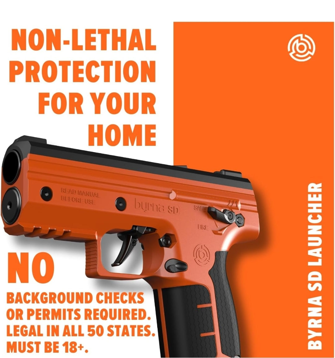 Byrna LE Less Lethal Pistol Self Defense Peer Pressure Peer Pressure Byrna le less lethal pistol self defense peer pressure peer pressure