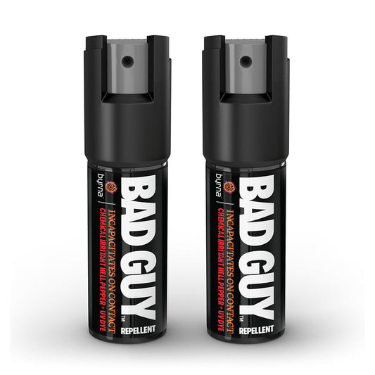 Description

Shipping Restrictions:

BGR Hell Pepper 2 oz cannot be shipped to New York, Alaska, Hawaii and New Jersey.

Product Features:

Effective range: 8-10 ft

Spray Time: 15 continuous seconds

Makes skin and eyes feel like they're on fire and quickly incapacitates attacker on contact.

Stream spray for maximum stopping power, less cross-contamination

Attacker Tracker UV Dye lasts up to 48 hours for law enforcement and victim to identify the bad guy(s)
