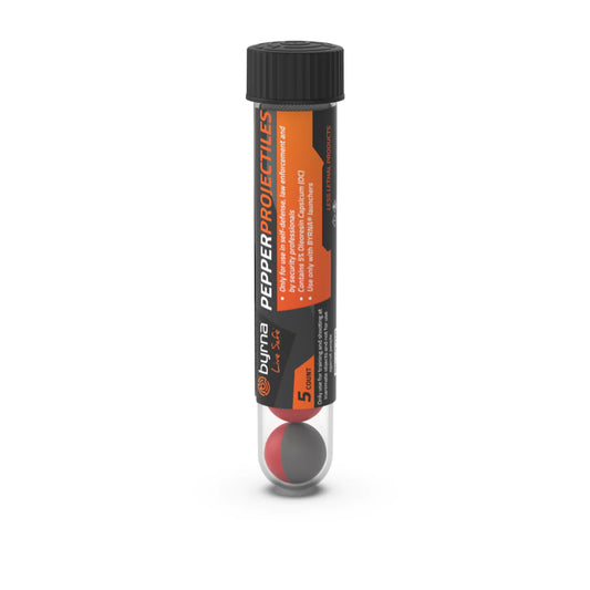 Byrna Pepper Projectiles contain a blend of Oleoresin Capsicum (OC) + PAVA making it one of the most powerful pepper projectiles on the market.

Physical effects:

Burning in throat
Wheezing
Gasping
Dry cough
Shortness of breath
Gagging
Inability to breathe

Increase your confidence while keeping yourself and your family safe.
