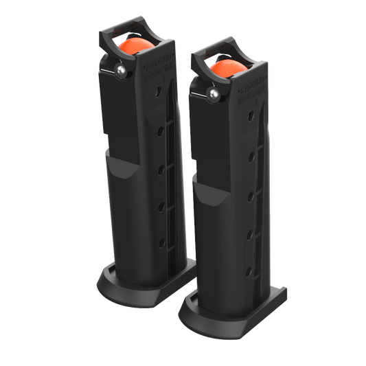 Be prepared and loaded for when you need it. These spare 5 round magazines are compatible with all Byrna Pistol Launchers.

 