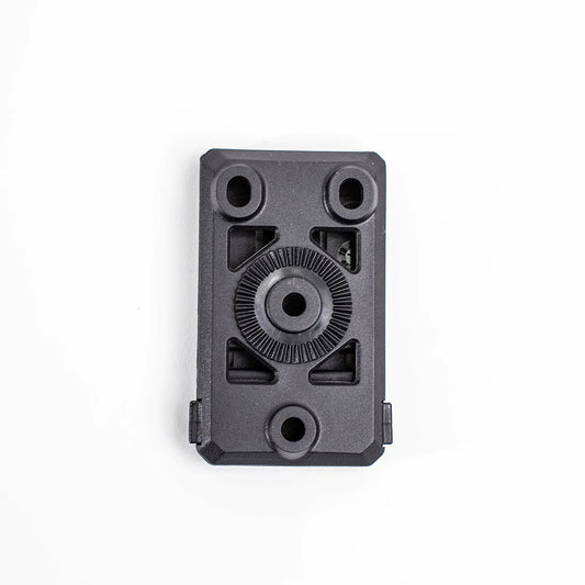 *HOLSTER NOT INCLUDED

The Level II Holster Belt Clip Adapter is an add-on that can be used to convert the Byrna Level II holster from the standard paddle grip to secure, belt attached holster.