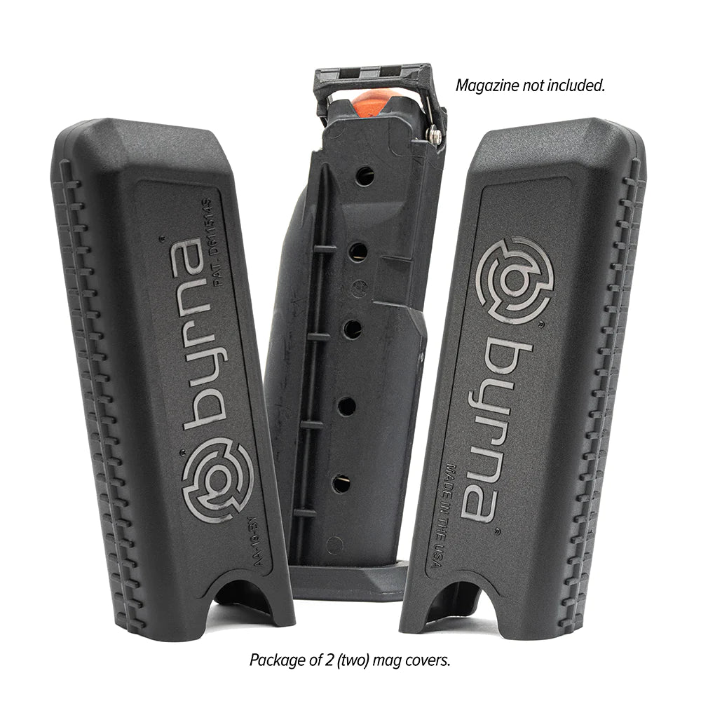MAG DEFENDERS | EVEN YOUR AMMO NEEDS PROTECTION

Carry your magazines with confidence while protecting your projectiles from dirt and undue pressure that may cause them to be ejected. Perfect for storage at home or on the go. The MAG DEFENDERS are a must-have accessory for your Byrna Launcher.

﻿*Byrna Mag Defenders fit all Byrna Pistol Magazines; both 5 and 7 Round Magazines.